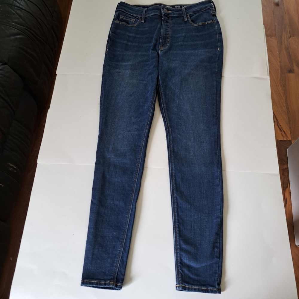 Old Navy Rockstar Skinny High Rise Blue Jeans